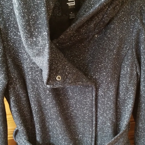 Details Intl. Black speckled hooded coat - Picture 5 of 8